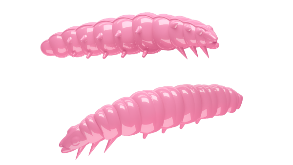 LIBRA LURES LARVA 35 mm Cheese, 12 Stück, 017, Bubblegum